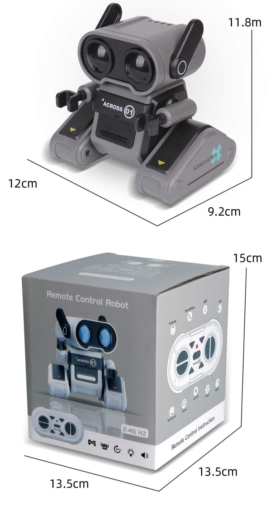 Title 1, JYX001 Robot eléctrico Control remoto Juguete i...