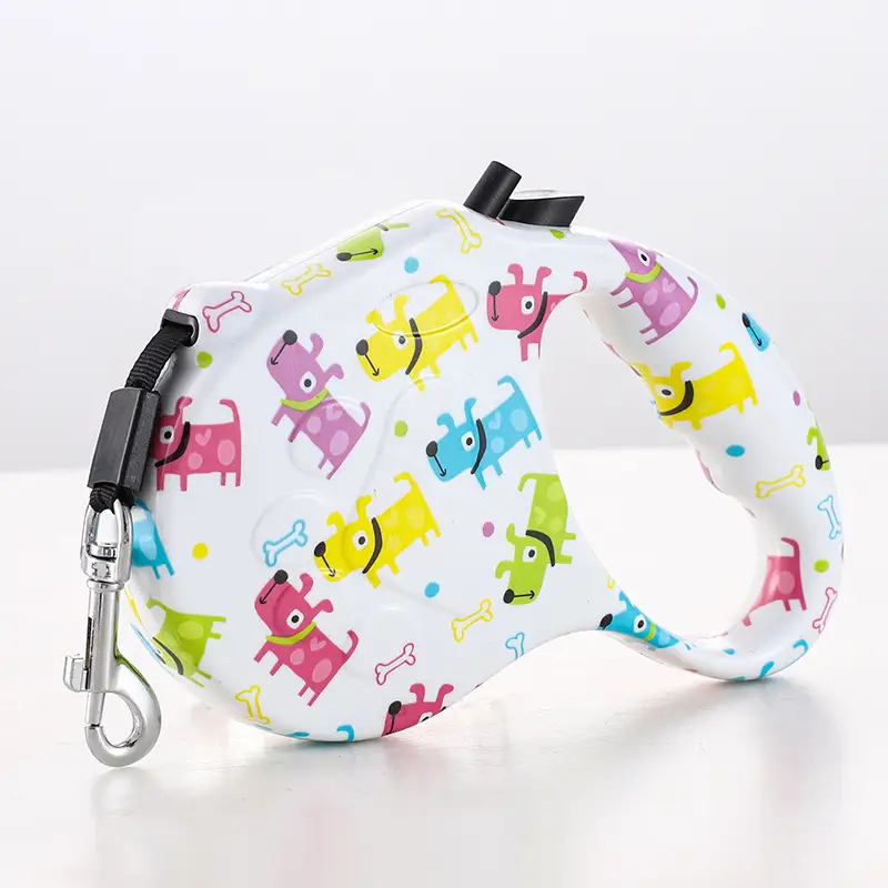 Creative Printed Pet Automatic Retractable Leash