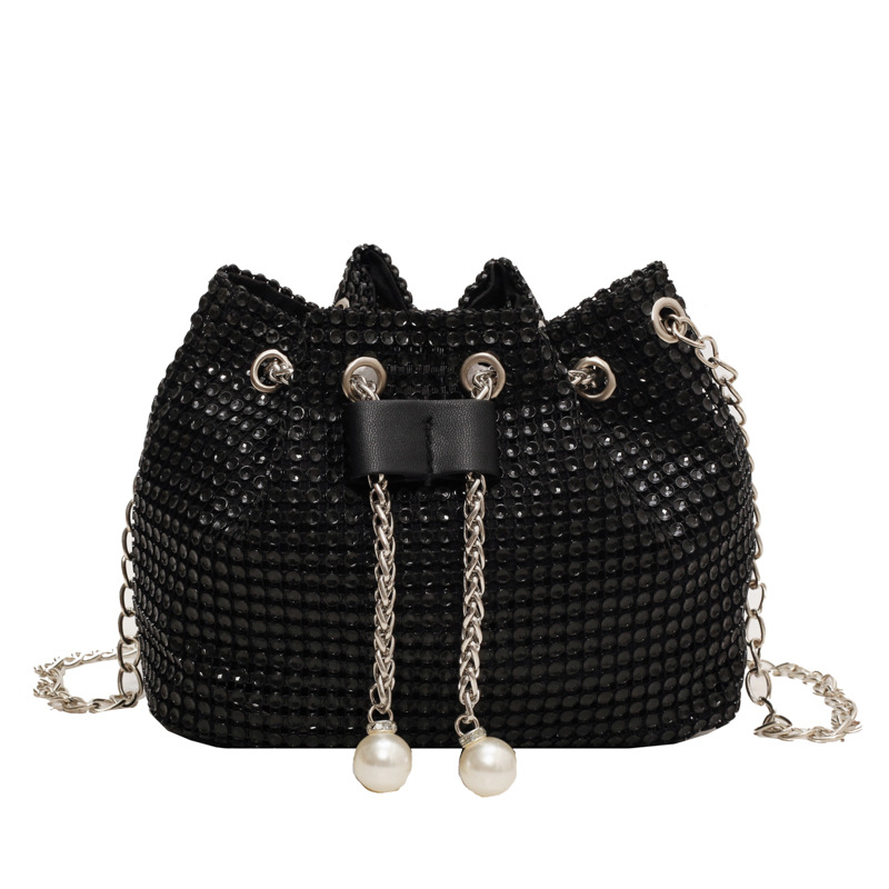 Women's Crossbody Rhinestone Bucket Bag — foto 5