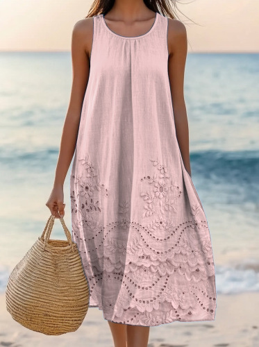 Polyester Short sleeve One piece Dress For Women 3Style L - Shop at LoveMi