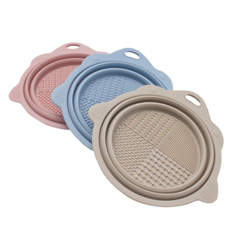 Factory Wholesale Silicone Folding Bowls For Cats And Dogsportable