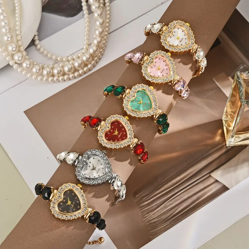 Exquisite Cute Heart Shape Quartz Watch Casual