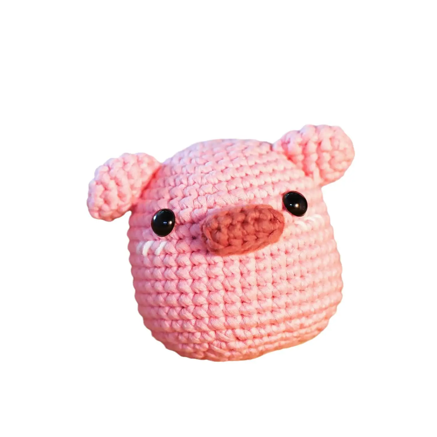 Woven Pig Animal Material Package Crochet Handmade