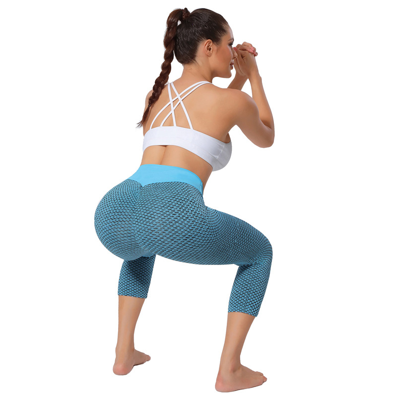 Title 66, Beautiful Peach Buttocks Skinny Cropped Yoga Pa...