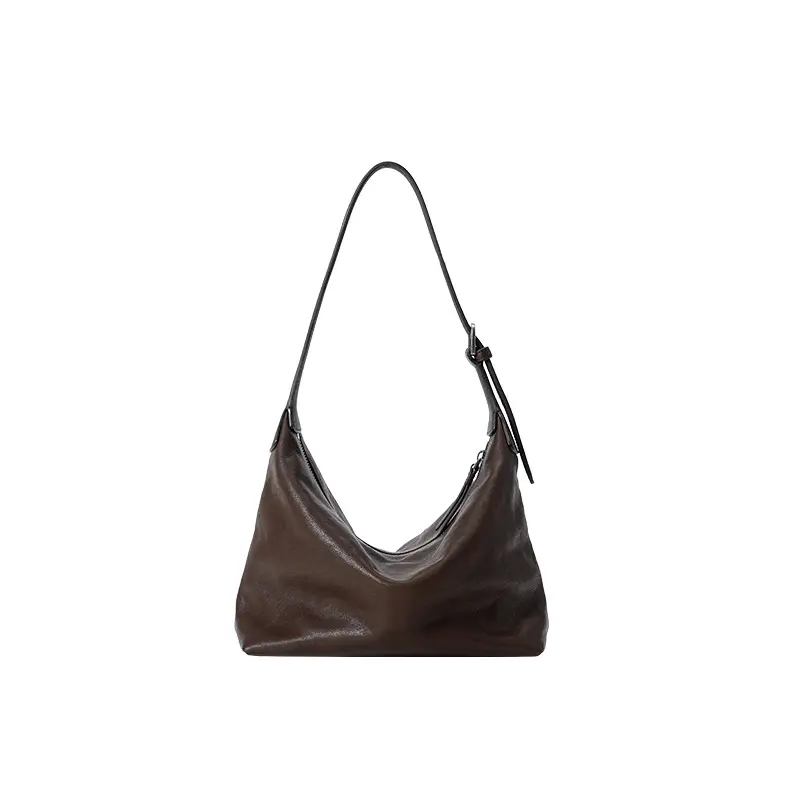 Premium Leather Commuter ShoulderCrossbody Bag