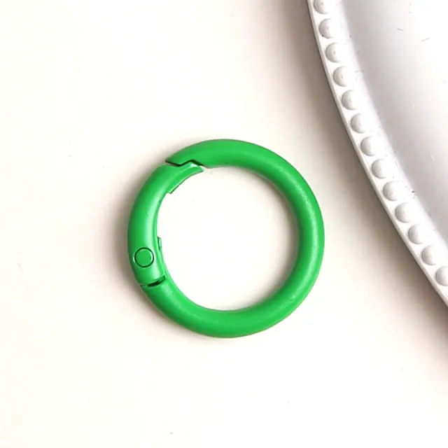 Handmade Diy Color Paint Spring Fastener Green - Shop at LoveMi