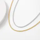 Zircon Tennis Necklace Fashionable view 1