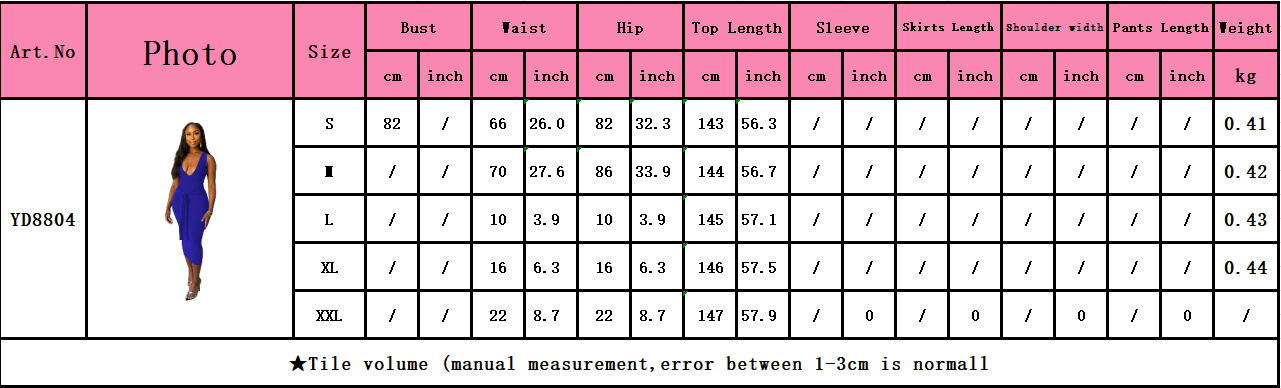 Fashionable V-neck Solid-color Long Dress C49cce58 9b6d 4115 B705 E6298c7cd9c5