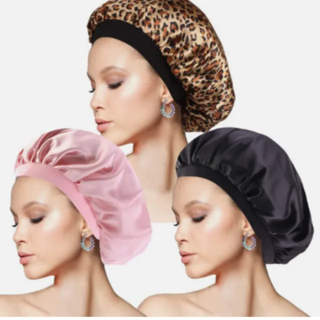 Printed Satin Elastic Wide Edge Nightcap Suit - Shop at LoveMi