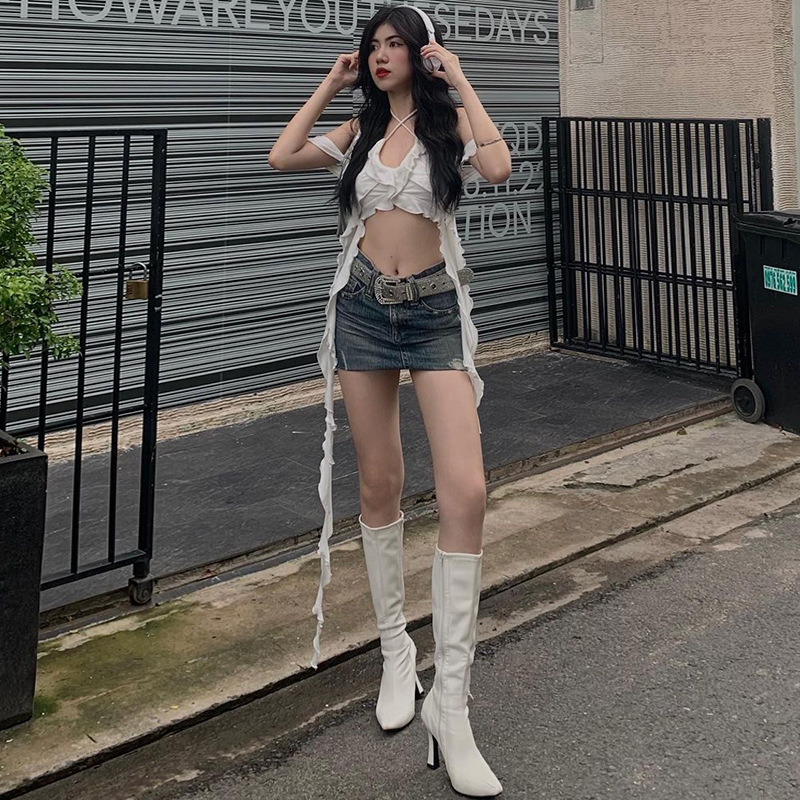 European And American Solid Color Top Camisole