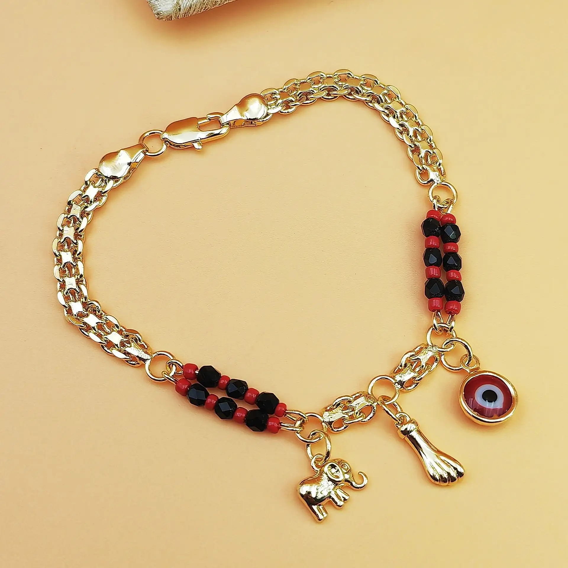 Elephant Bracelet Cartoon Vacation Style