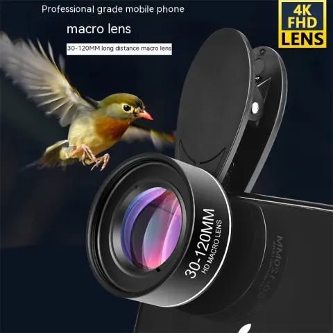 30-120mm Long-distance Mobile Phone Rear Macro Lens