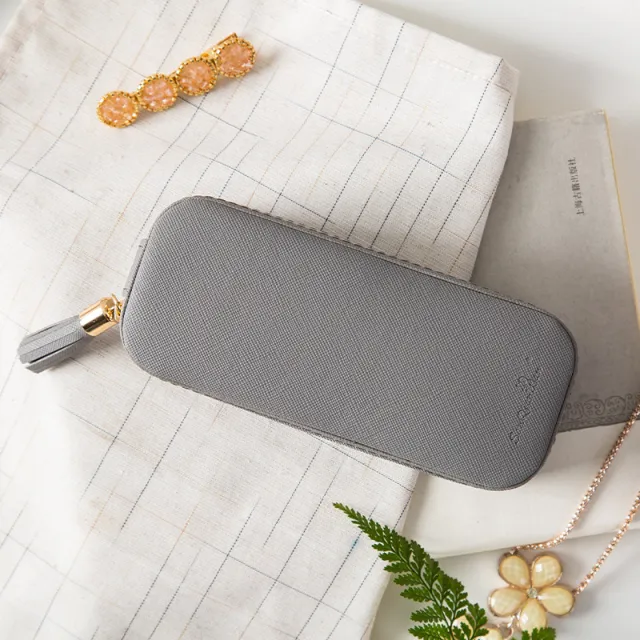Creative Jewelry Storage Box Travel Portable Gray - Shop at LoveMi