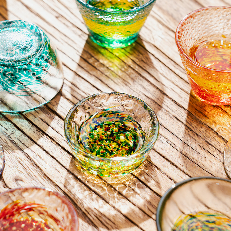 Creative Color Glass Cup Sake Cup