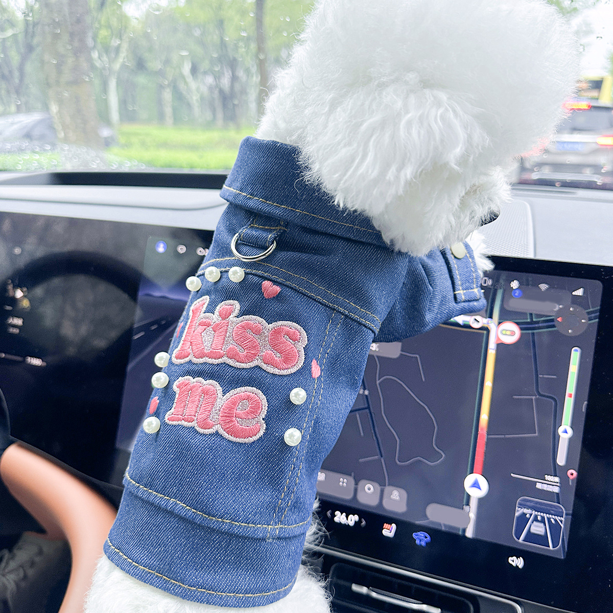 Dog And Cat Clothes Stylish Denim Outfits For Pets detail photo 15