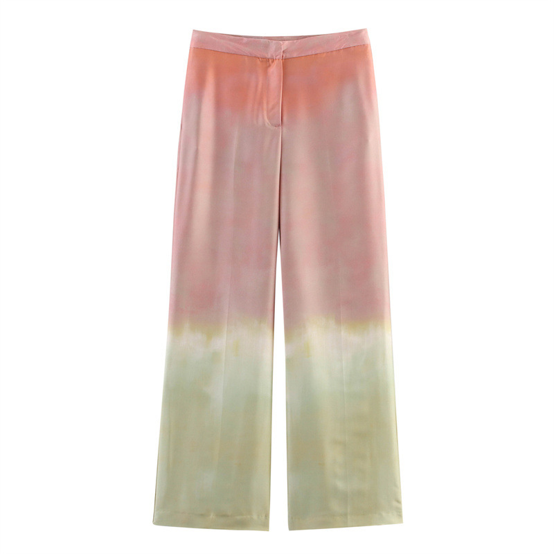 Tie dye Printed Top Midi Skirt Dress Pants - Shop at LoveMi