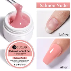 New Boxed Crystal Extended Glue Paper Cups Extended Nail 15ml Large Capacity - 17Salmonnude - View 1