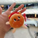 Key Ring Hamburger