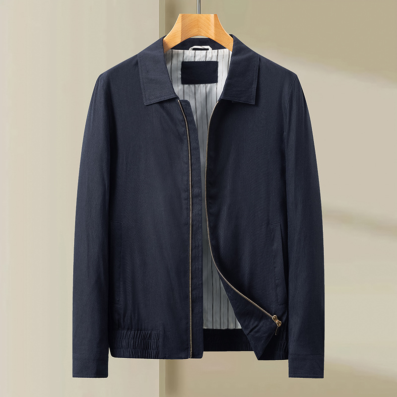 Linen Lapel Jacket, picture 2 of 7