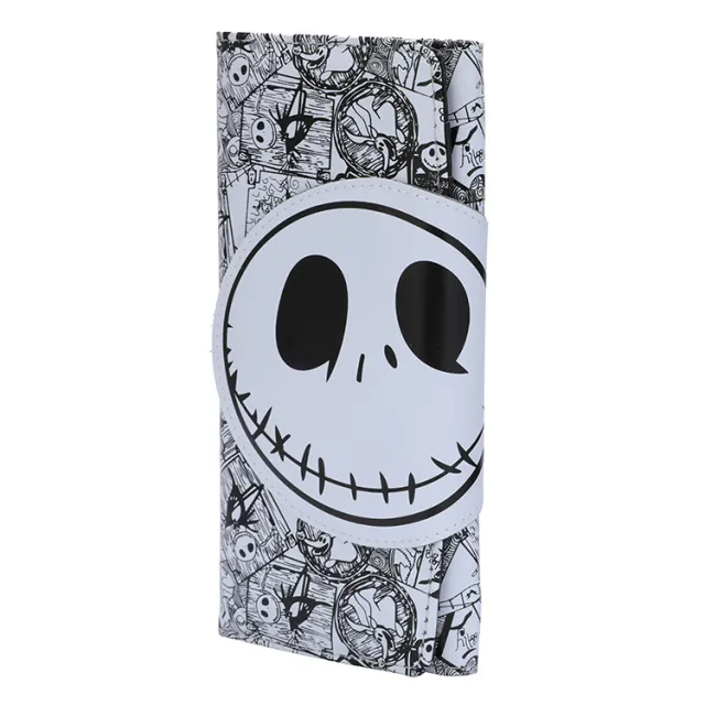 Skull Long Buckle Wallet Clutch White - Shop at LoveMi