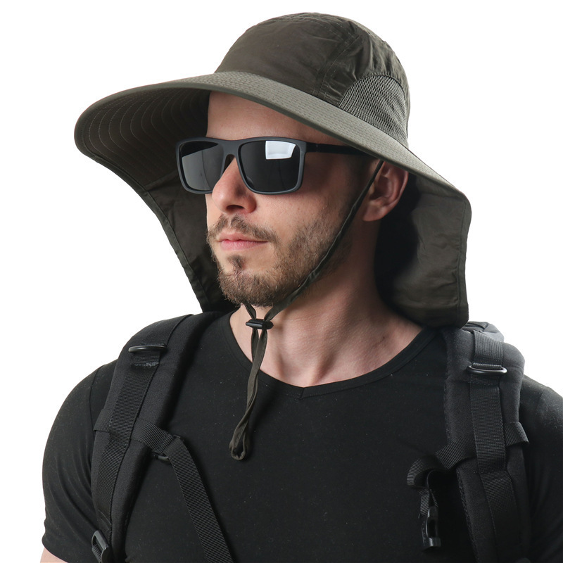 Men's And Women's Outdoor Sun Protection Ventilation Cap Sun — foto 3