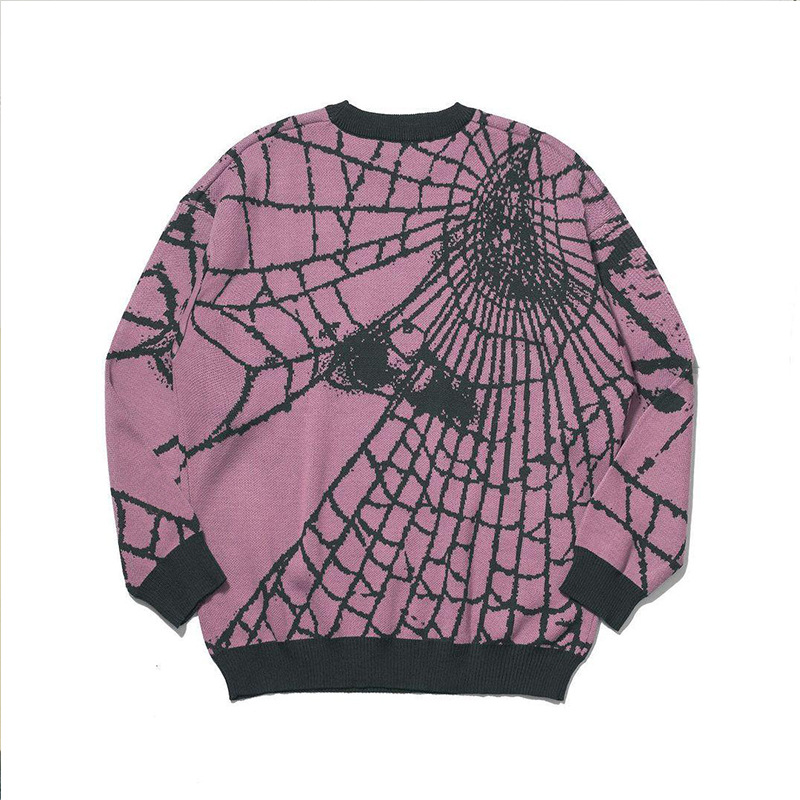 Casual Round Neck Printed Sweater