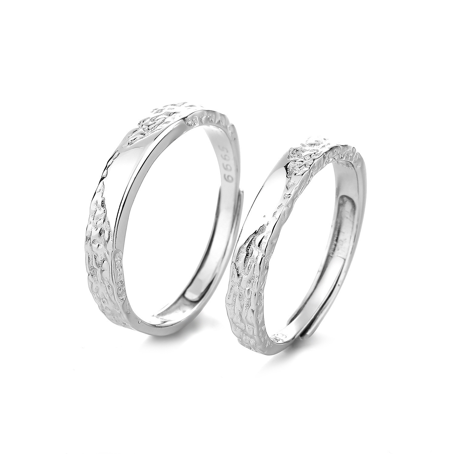 Minority Simple Stylish Adjustable Cold Wind Texture Ring