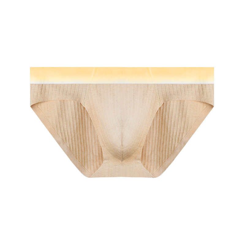 Men's Antibacterial Underwear Colored Cotton Seamless Summer