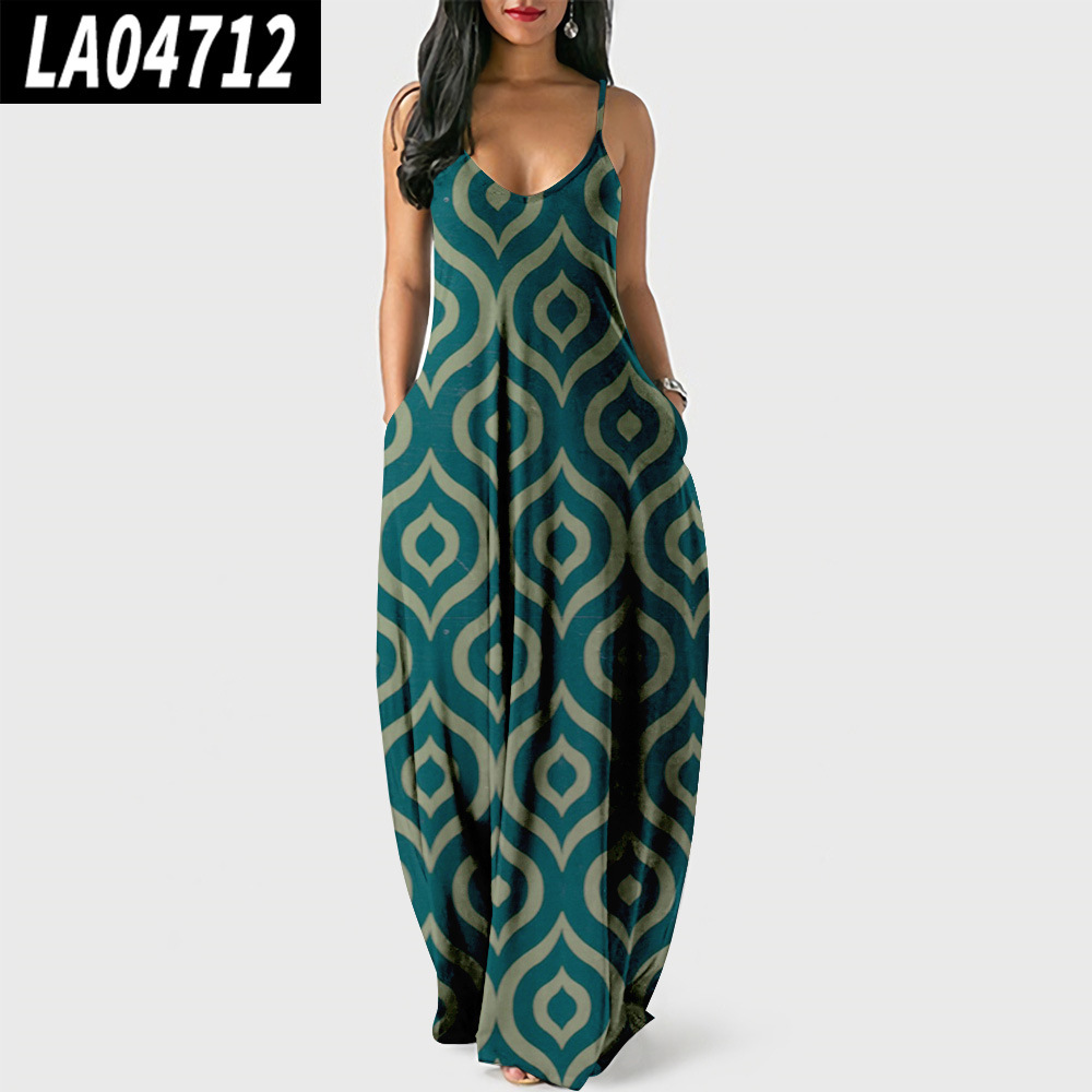 Women's Summer Cool Suspender Dress