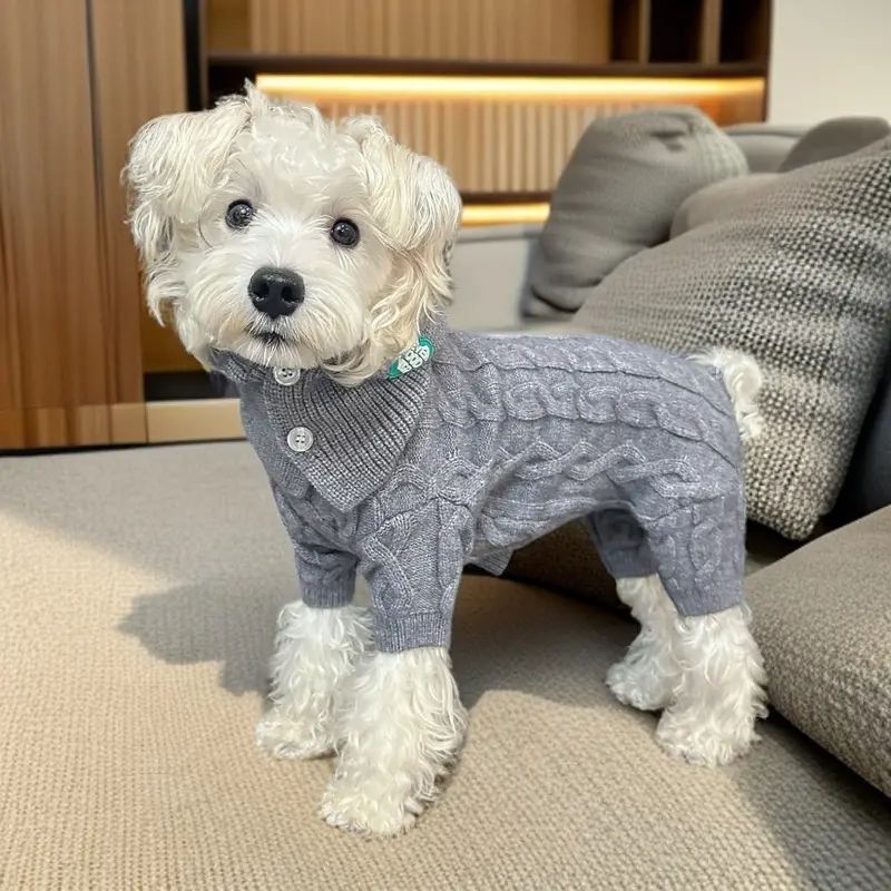 Autumn And Winter New Pet Four-leg Knitted