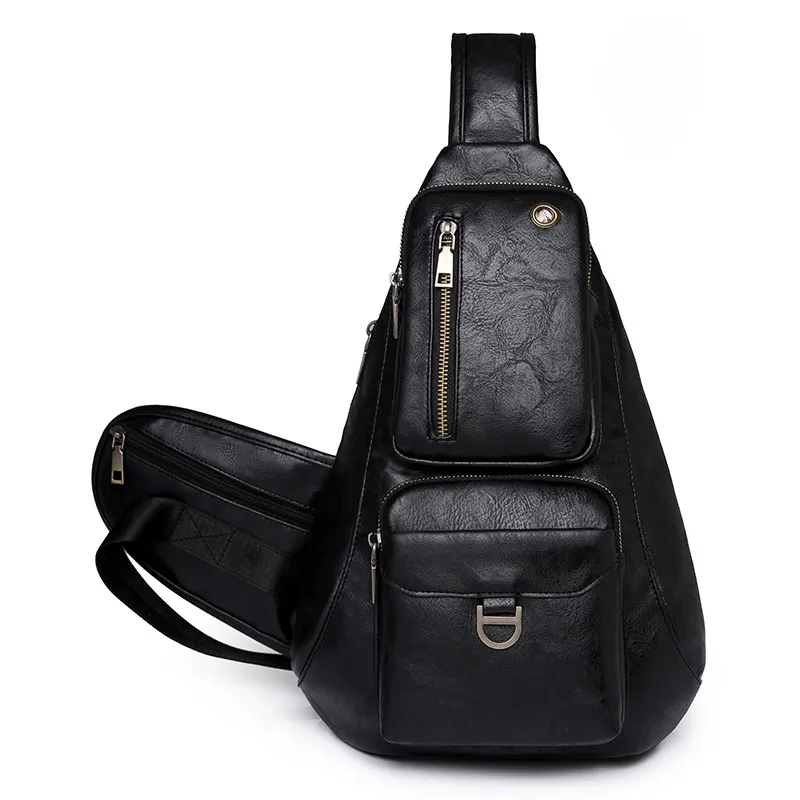 Women's Shoulder Messenger Bag Multi-functional Travel - Black