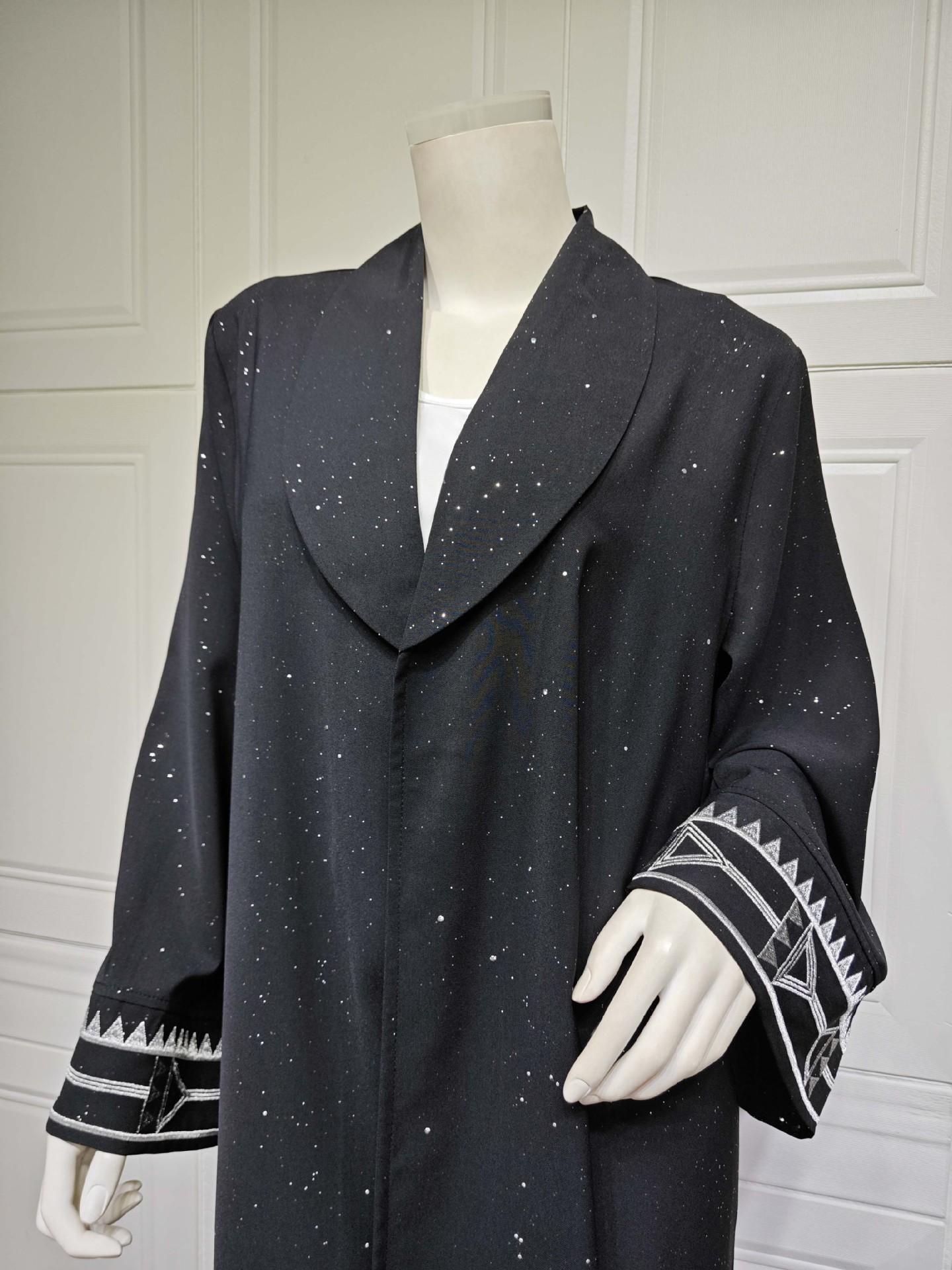 Title 33, Muslim Modest Womens Arab Abaya Cardigan Robe,...