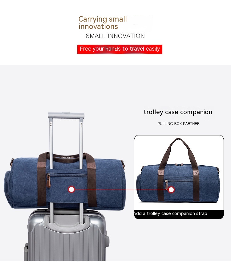 Outdoor Travel Portable Canvas Messenger Bag