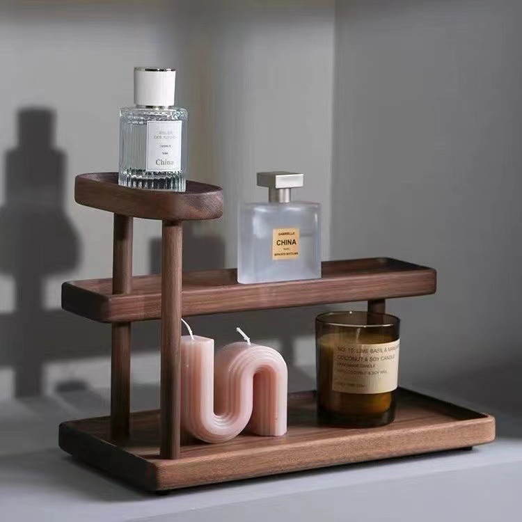 Title 6, Simple Household Multi-layer Wooden Dressing Table