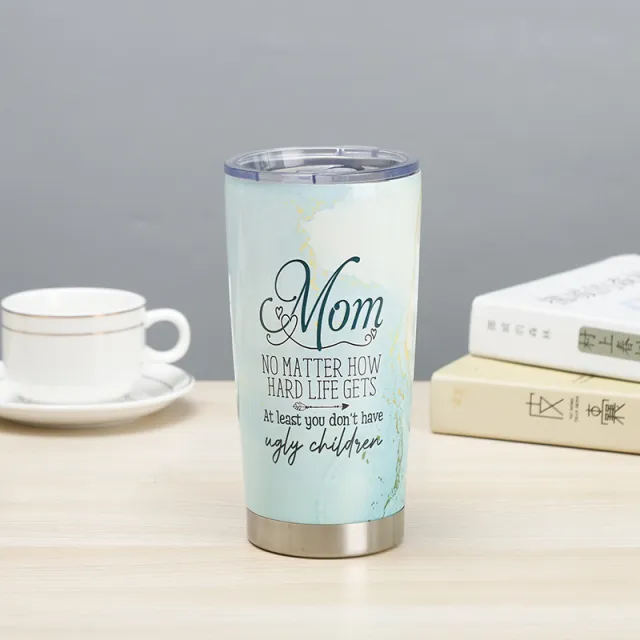 20oz Stainless Steel Vacuum Cup Car Large Ice Cup Style 8 - Shop at LoveMi