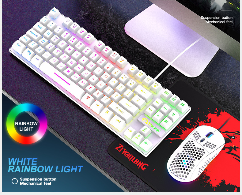 Title 28, T2 Illuminant Gaming-Set Tastatur, Maus, PC Hos...