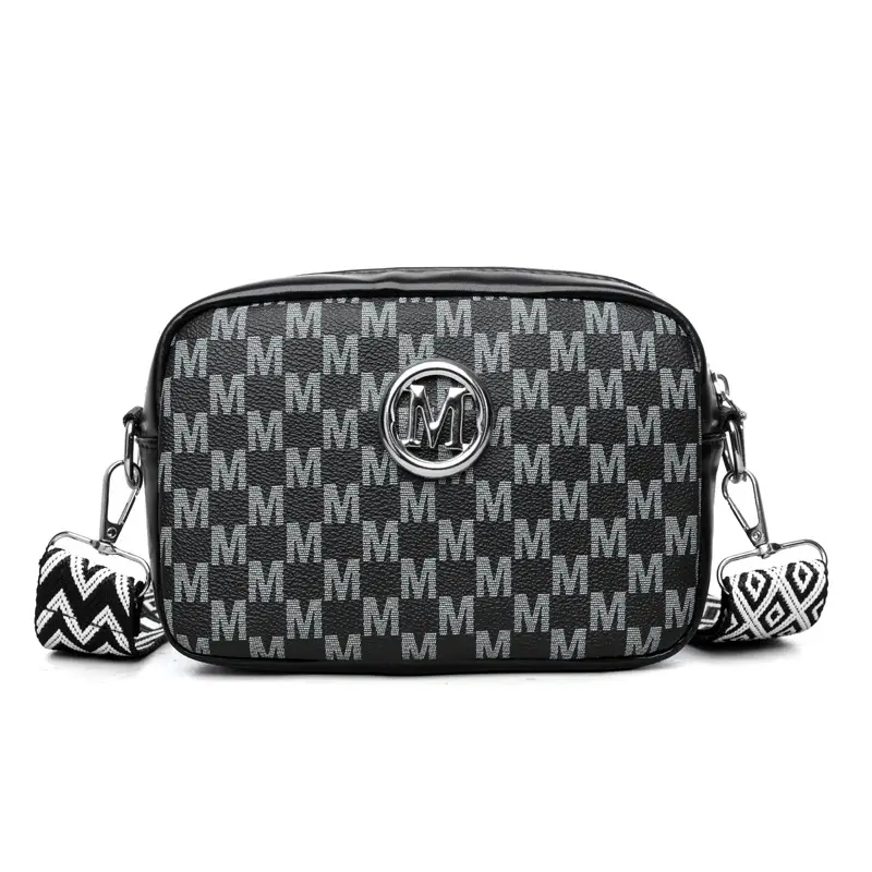 Versatile Wide-strap Shoulder Crossbody Bag