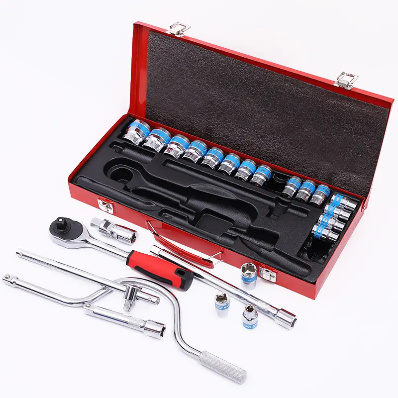 24-piece Curved Bow Car Repair Wrench Combination