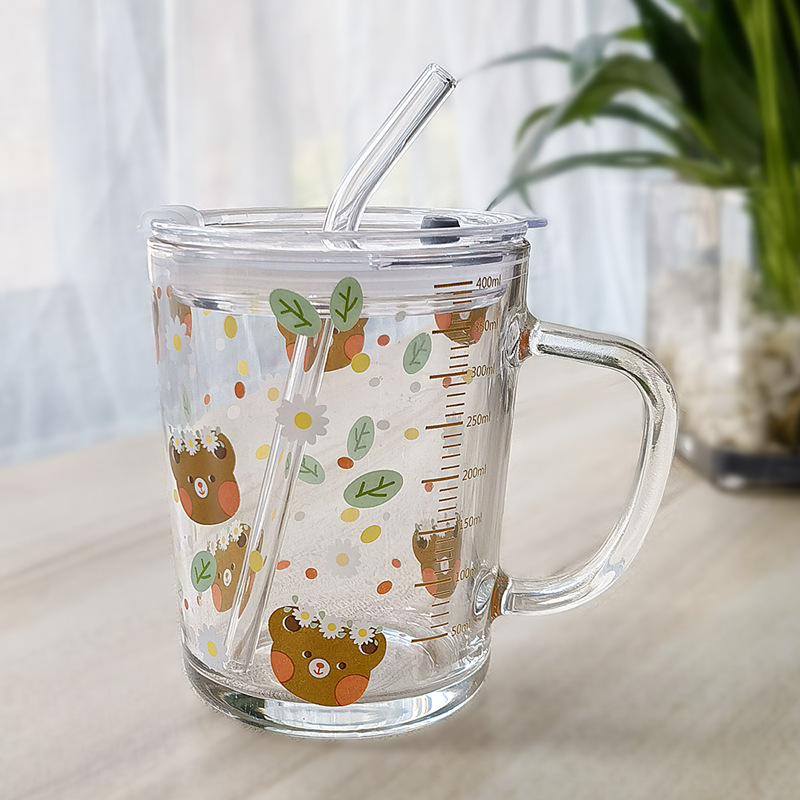 Stylish Minimalist And Uniquely Designed Glass Water Cup