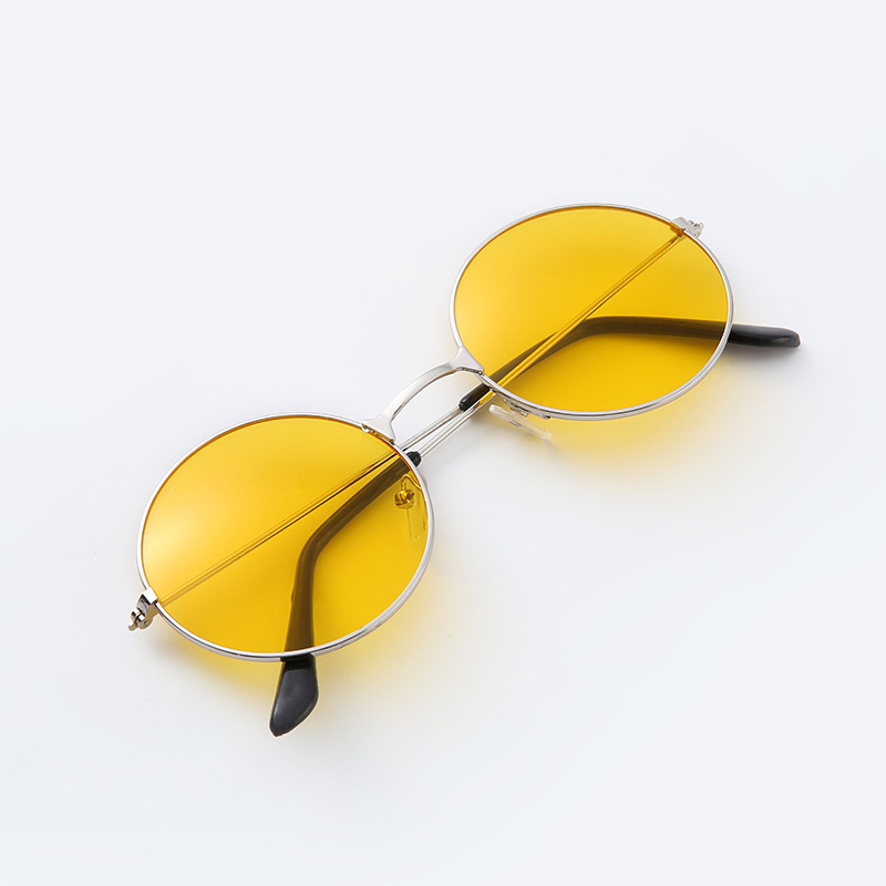 Yellow Silver Frame