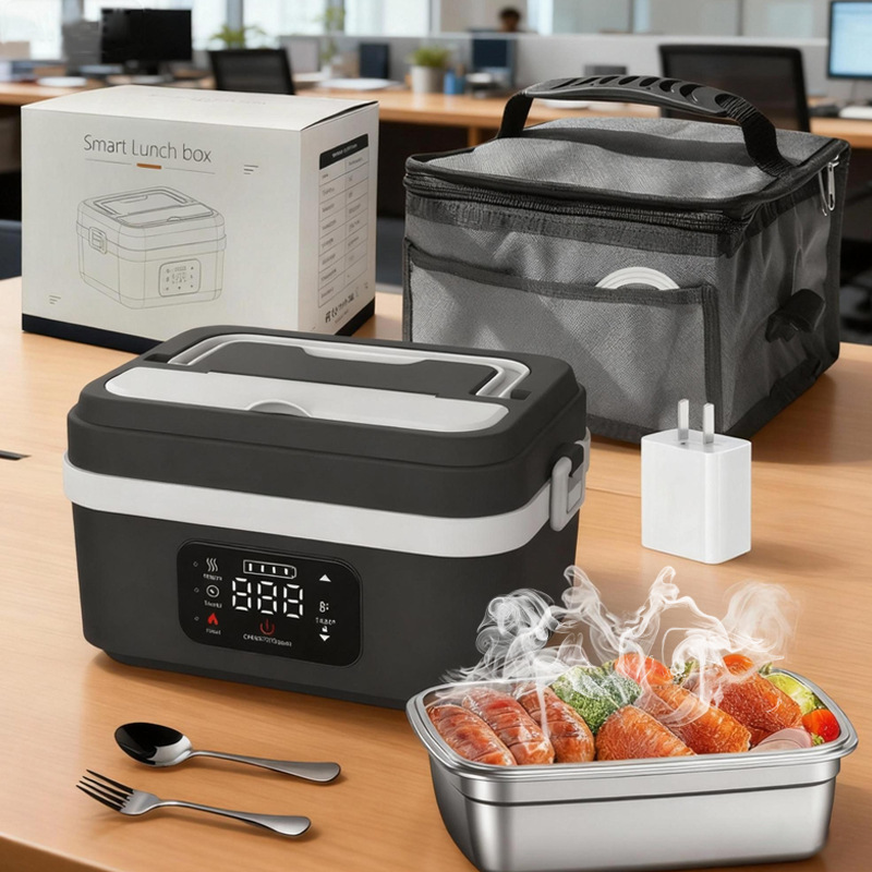 Large-capacity Smart Insulated Lunch Box For Students