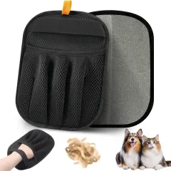 Household Lightweight Pet Hair Cleanup Artifact - Five Finger Black One - View 1