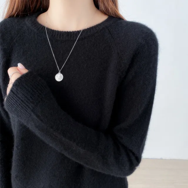 Women's Fashion Simple Knitting Bottoming Shirt Black - Shop at LoveMi
