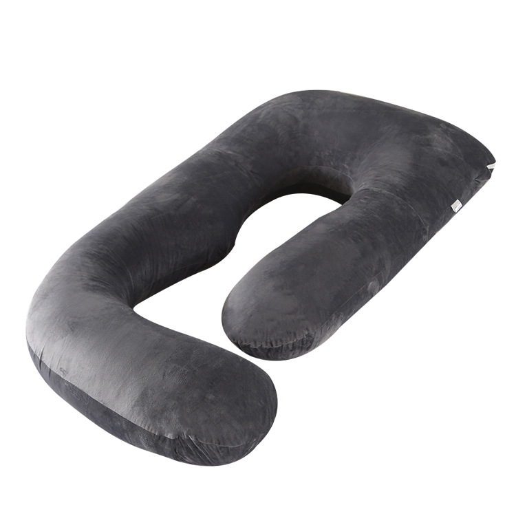 Multifunctional J-Shape Side-Sleeping Pillowcase For Pregnant Women