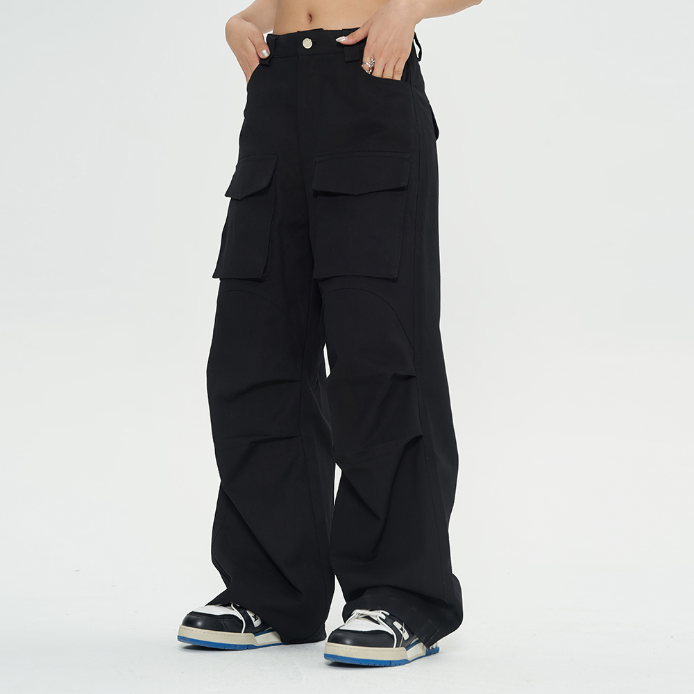 Title 7, Hip Hop Popular Pleated Wide Leg Workwear Pants...