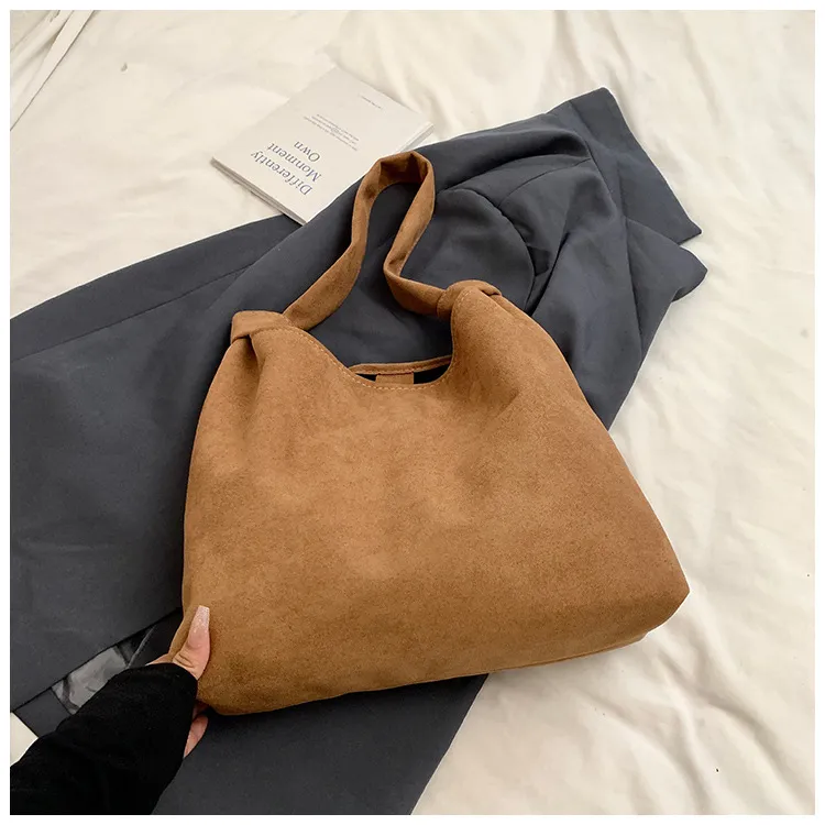 Women's Vintage Casual All-matching Handbag - Brown