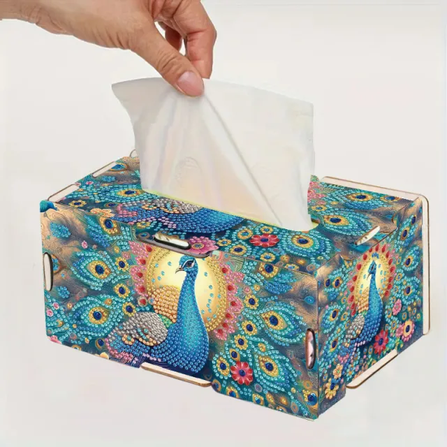 Special Shape Diamond Part Mosaic Tissue Box Czh004 - Shop at LoveMi