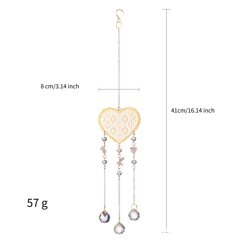 Title 1, Decorative Creative Love Pendant Catcher Wind C...