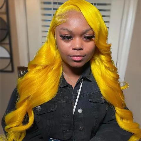 Ladies Color Human Wigs