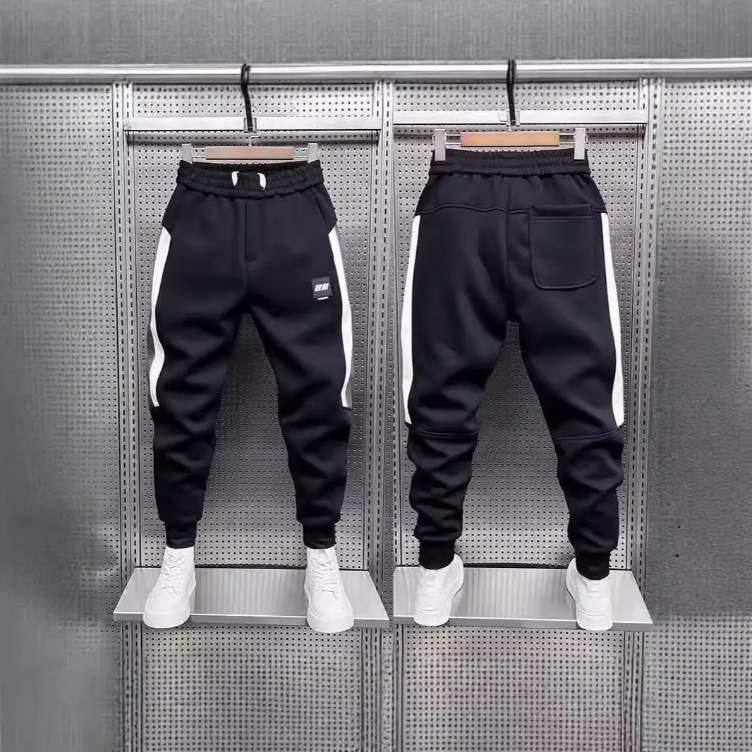 Casual Jogger Pants With Elastic Cuffsversatile Loose-fitting